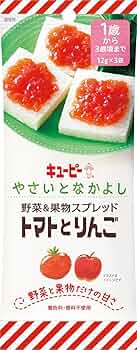 Amazon.co.jp: キユーピー やさいとなかよし 野菜&果物スプレッド