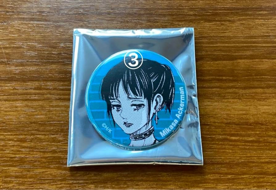 進撃の巨人 日田 スクールカースト ミカサ 缶バッジ 10点 進撃の巨人