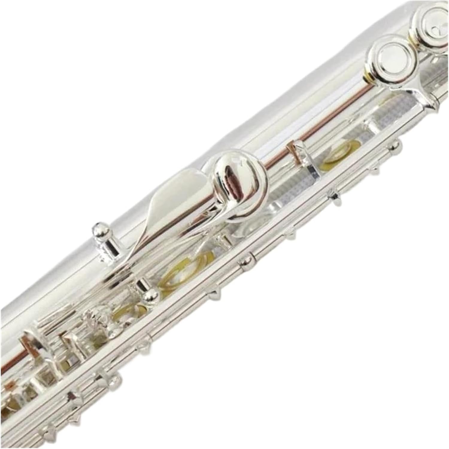 初心者用フルート フルート 銀メッキ 16キー 金属楽器 フルート 16