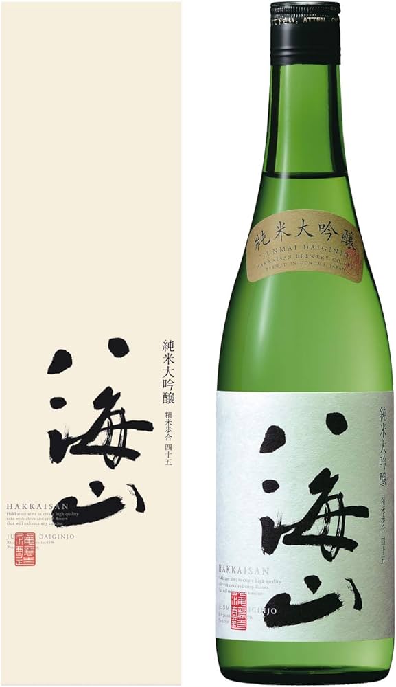 Amazon.co.jp: 純米大吟醸八海山 [ 日本酒 新潟県 720ml ] [ギフトBox