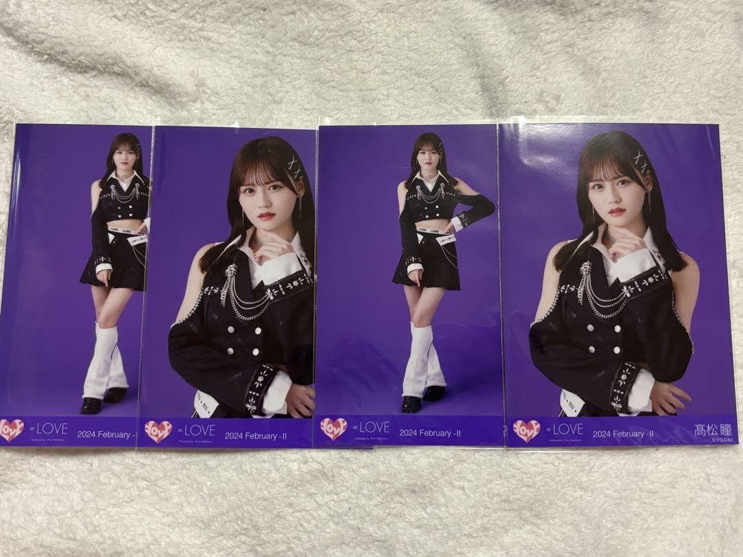 髙松瞳 イコラブ ツアー2024 抽選会 パネル 呪って呪って衣装 【公式通販】