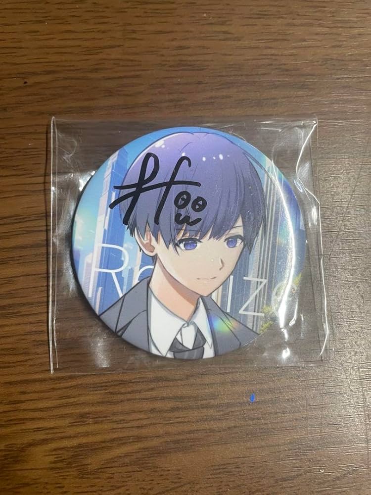 いれいす ないこくん 直筆サイン入り缶バッジ