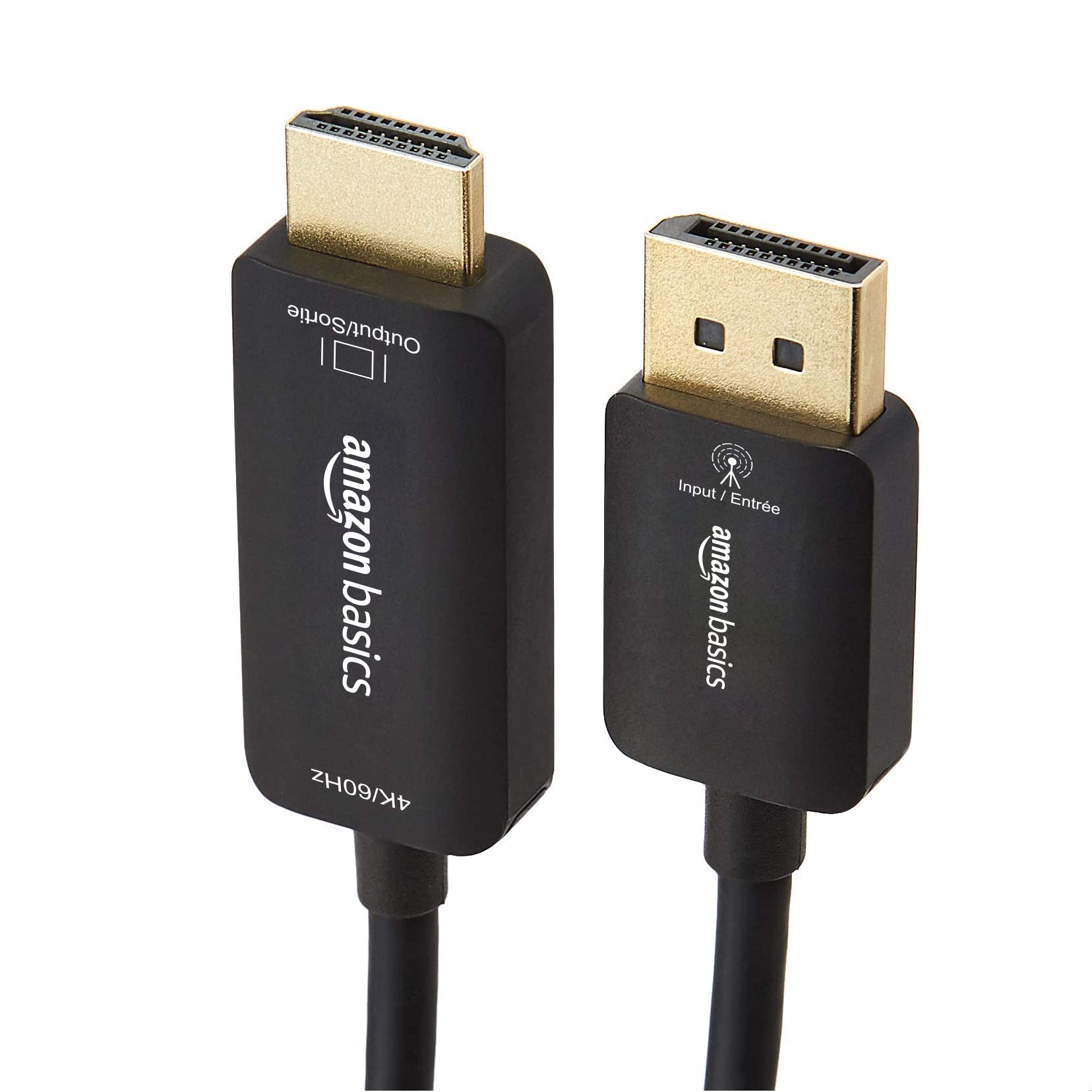 Amazon | Amazonベーシック DisplayPort-HDMIケーブル 一方向1080p