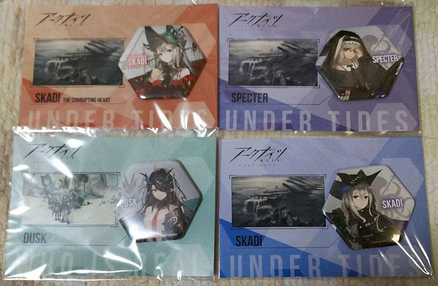 アークナイツ 人物ファイル缶バッジ シー アークナイツ シー 缶バッジ