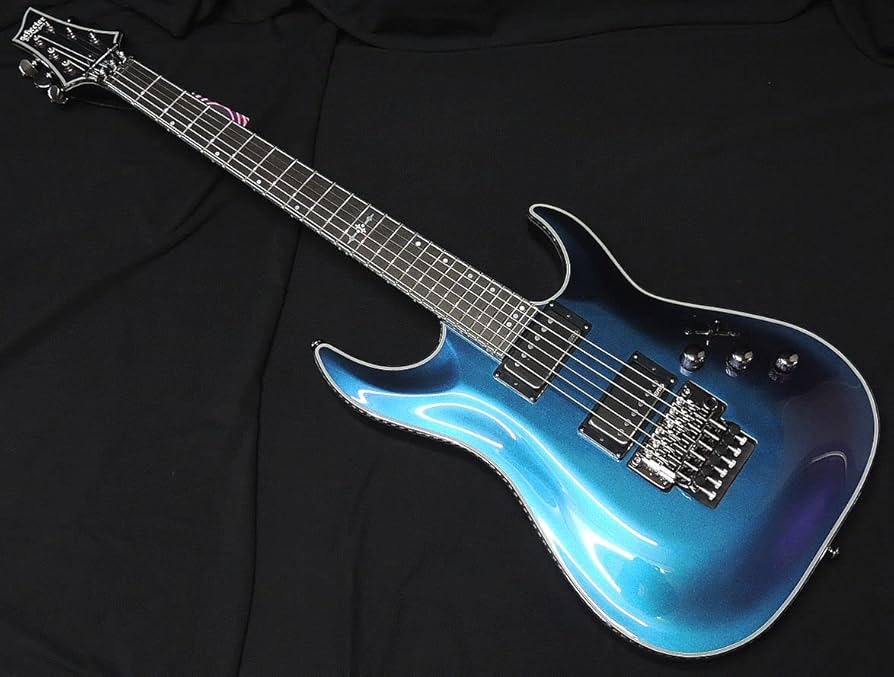 Amazon | Schecter AD-C-1-FR-HR-HB/UV EMG シェクター ヘルレイザー