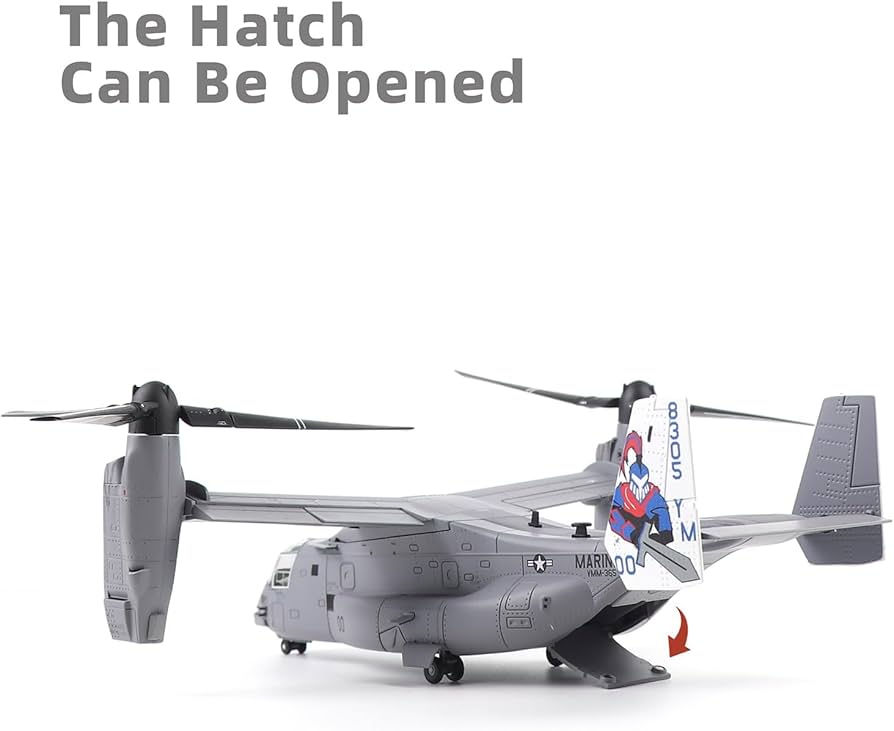 Amazon.co.jp: Vizbello V-22 オスプレイ 1/72スケールモデル航空機