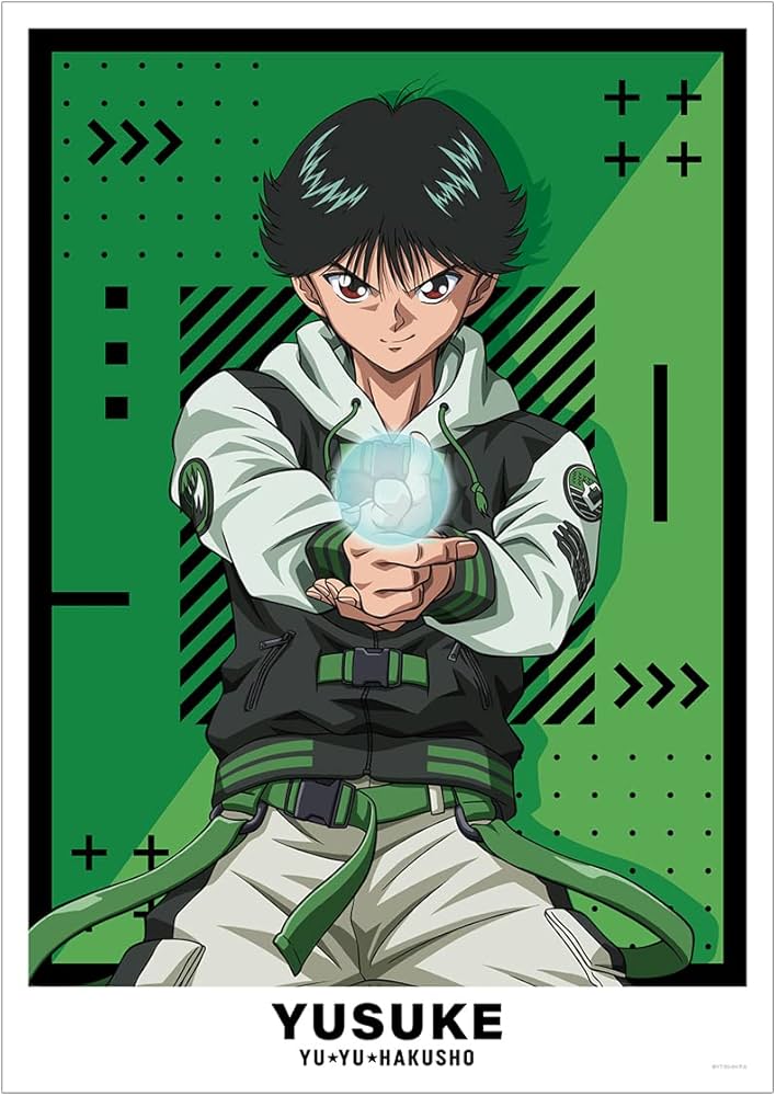 Amazon.co.jp: 幽☆遊☆白書 描き下ろしイラスト 浦飯幽助