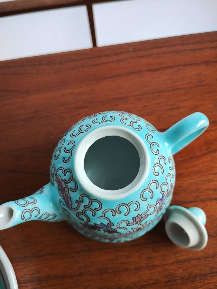 ドラゴン ティーポットセット 輸出用 松風陶器 もりあげ 【公式通販】