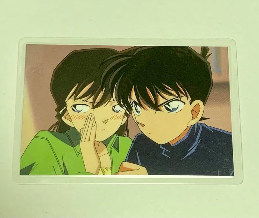名探偵コナン ラミネート カード ラミカ 工藤新一 毛利蘭 名探偵コナン