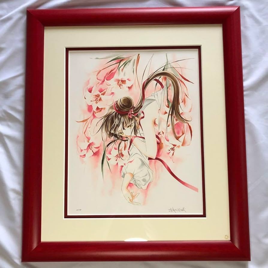 Amazon.co.jp: 垣野内成美 リトグラフ 燐花〜吸血姫美夕 直筆サイン