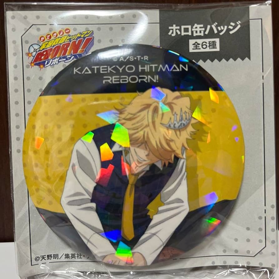 家庭教師ヒットマンREBORN!/ベルフェゴール/コレクション缶バッジ第2