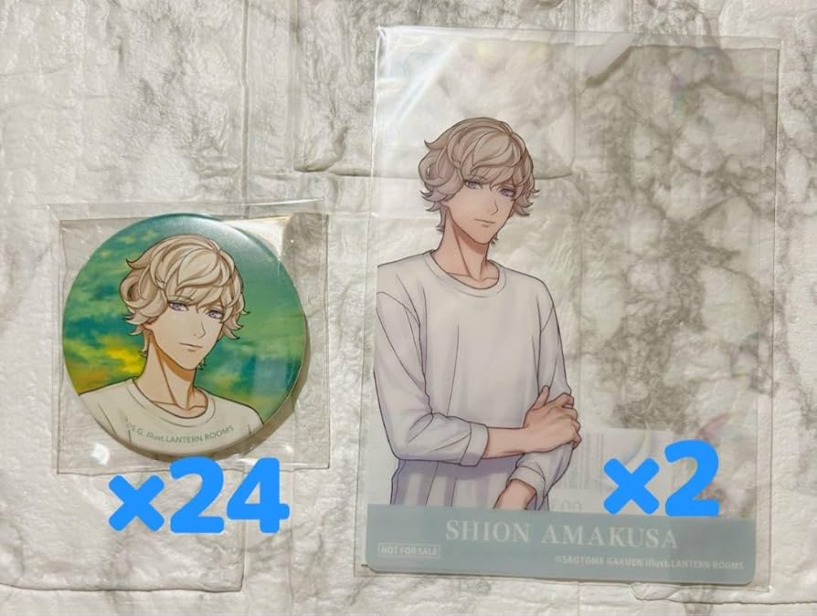うたプリ 天草シオン バースデー 缶バッジ 12点 うたプリ 缶バッジ