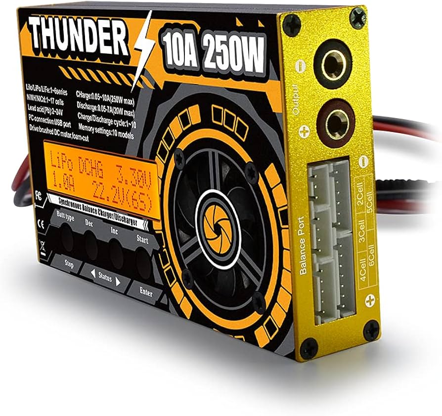 TURNIGY REAKTOR バランスチャージャー 250W 10A Turnigy Reaktor 250W