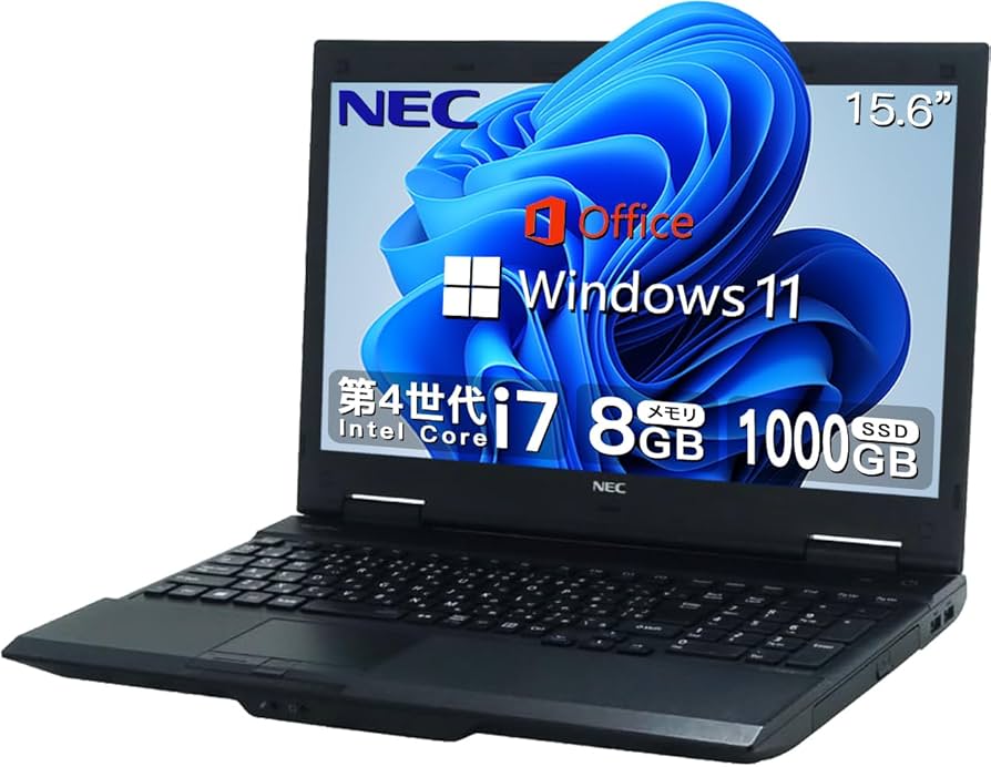 NEC ノートPC Windows10 メモリ8GB Corei7