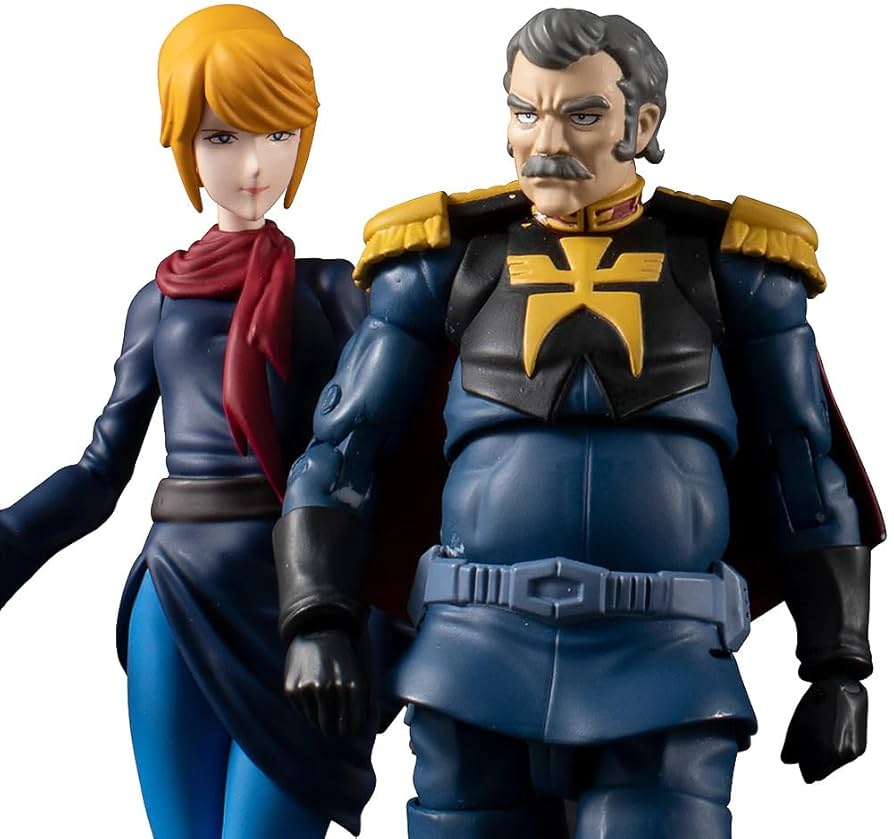 ガレージキット機動戦士ガンダム1/12？ランバ・ラル＆クラウレ・ハモン