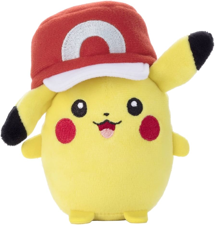 ポケモン 等身大 ピカチュウフィギュア 高さ40cm ポケモンキャップ付き