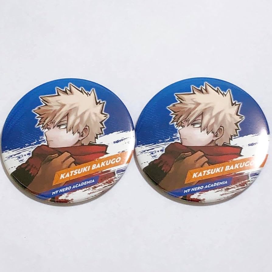 ヒロアカ 爆豪勝己 新十傑 コレクション 缶バッジ 4個セット