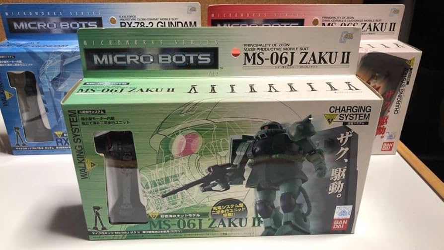 マイクロボッツザク2セットMS-06J & MS-06S ZAKU II セット Amazon.co