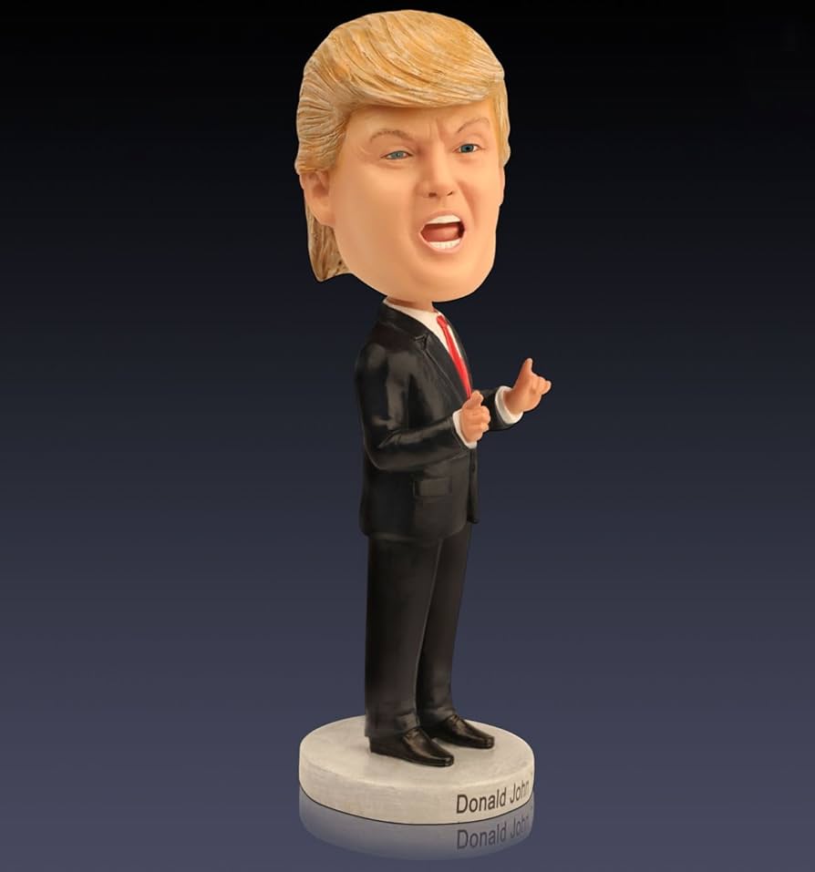 Amazon.co.jp: OZUKO ドナルド・トランプ ボブルヘッド アクション