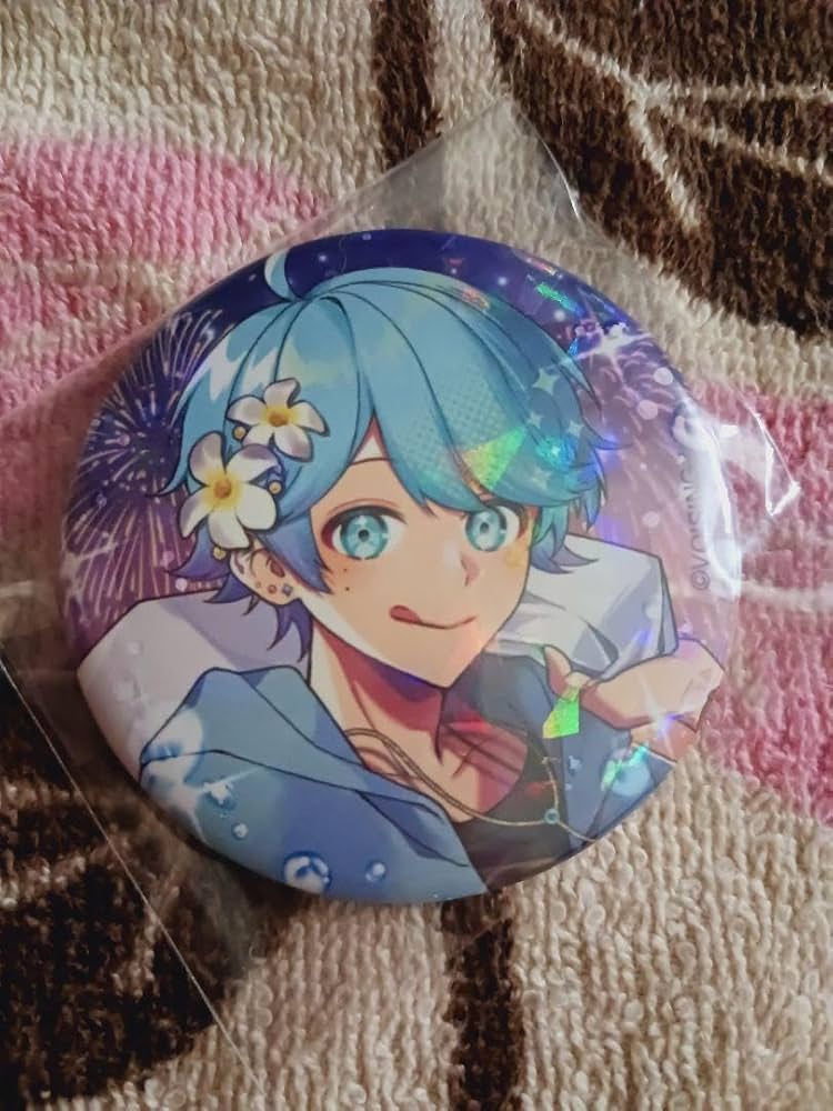 いれいす -hotoke- ほとけ 缶バッジ SPLASH BEAT!! 等身 Amazon.co.jp