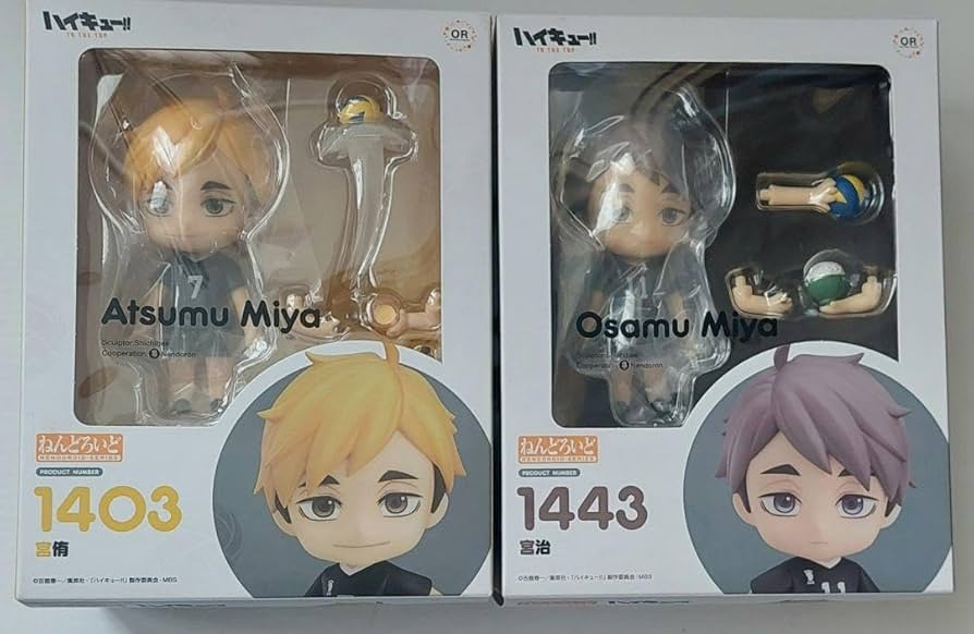 Amazon.co.jp: ハイキュー!! 宮侑 宮治 宮兄弟セット : Toys & Games