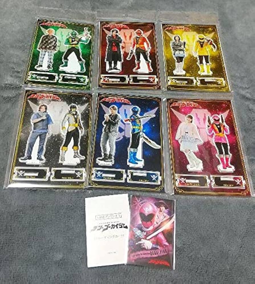 全スーパー戦隊展ゴーカイジャーコンプリート5種アクリルスタンド会場