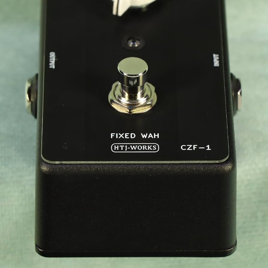 高音質 ハンドメイド Fixed wah 赤Fasel 半ワウ 高音質 ハンドメイド