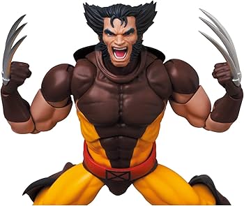 Amazon.com: Medicom Toy MAFEX No. 138 Wolverine (BROWN COMIC Ver