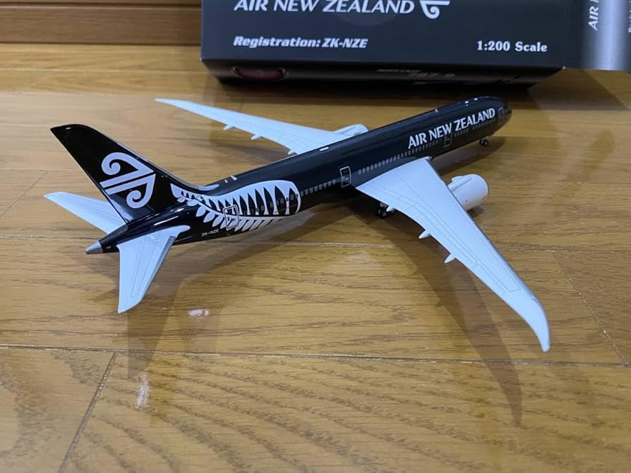 航空機・ヘリコプター PACMIN 1⁄200 B787-9 AIR ALL BLACKS JC Wings 1