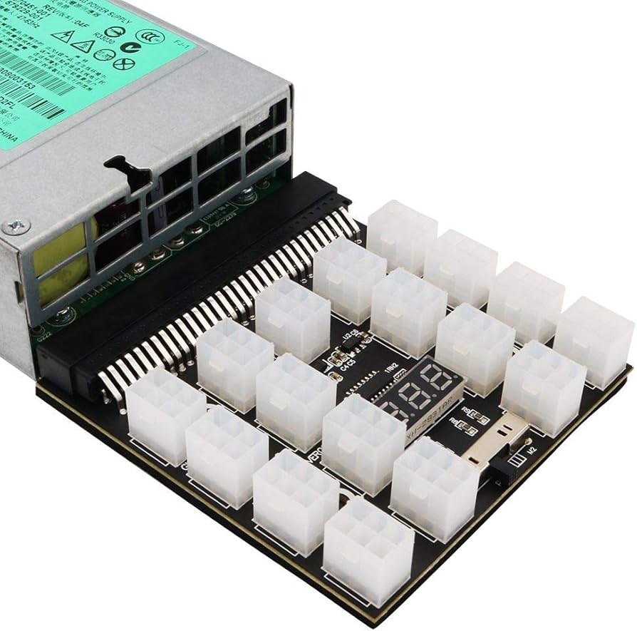 Amazon.com: Breakout Board Adapter Power Supply 1200W PSU GPU