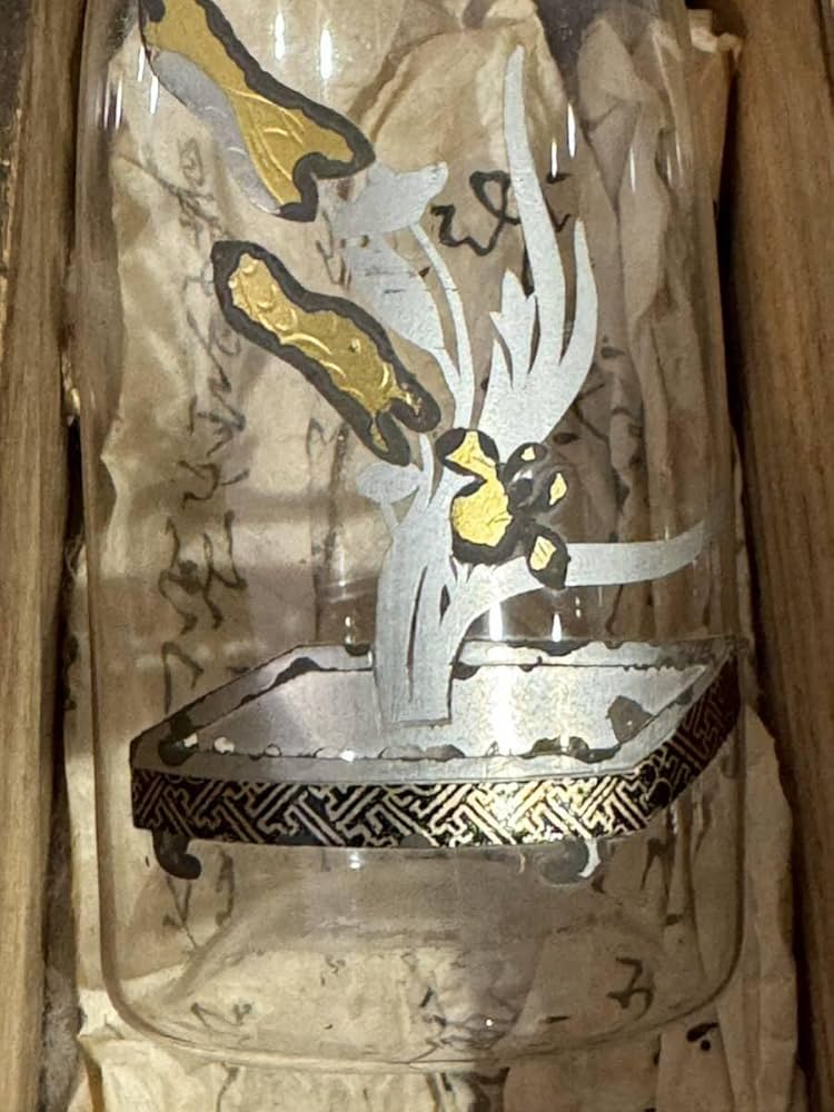 江戸ガラス 幕末期 鉛ガラス徳利 完品 江戸ガラス 幕末期 鉛ガラス徳利