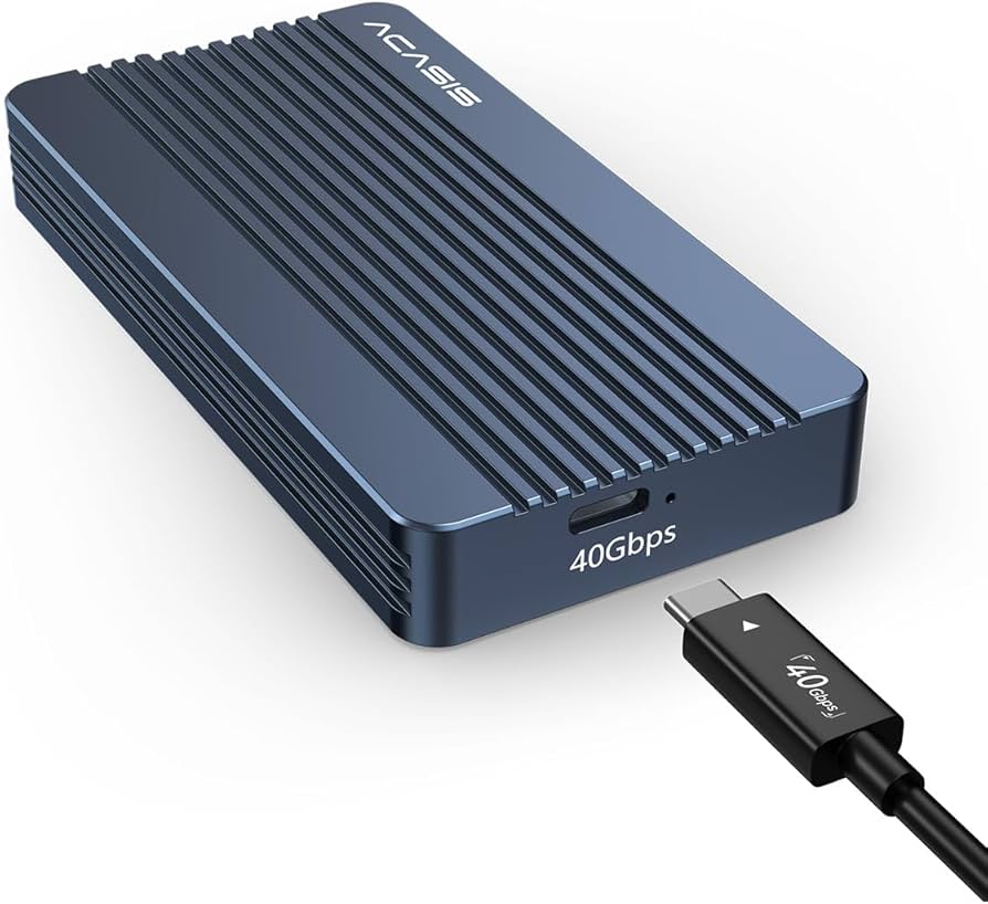 Amazon.com: ACASIS 40Gbps M.2 NVMe SSD Enclosure for Thunderbolt 4