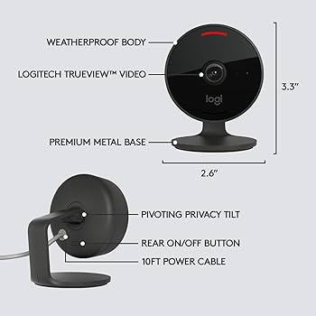 Amazon.com: Logitech Circle View Weatherproof Wired Home Security