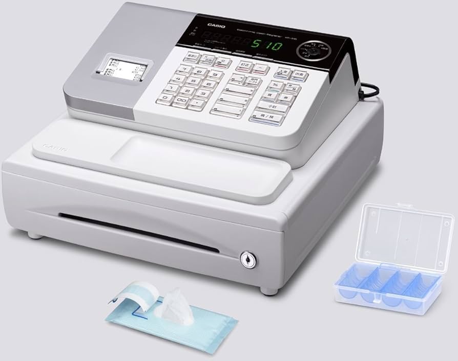 リ*ー様 CASIO UHS ホワイト レジ用品