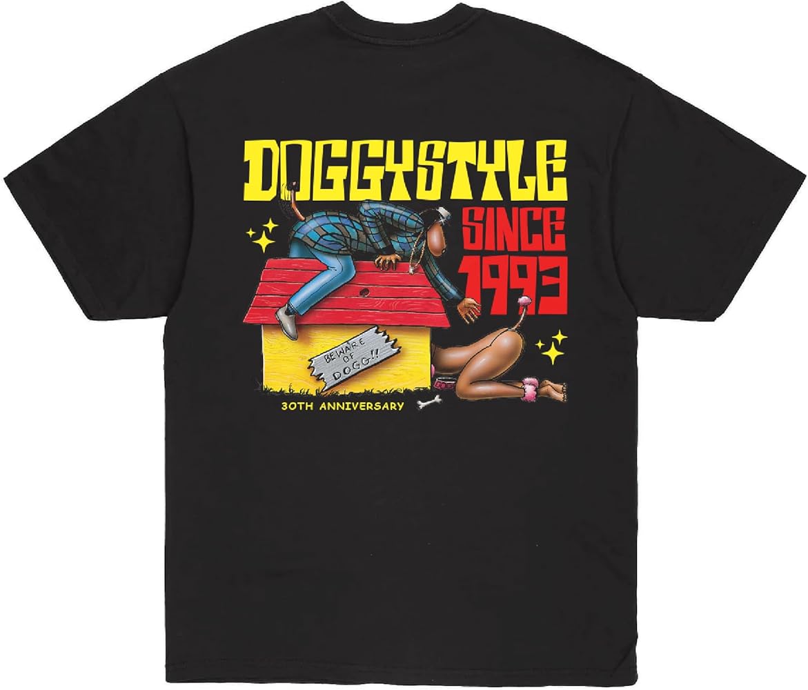 Death Row Records Doggystyle 30th Anniversary Tee | Amazon.com