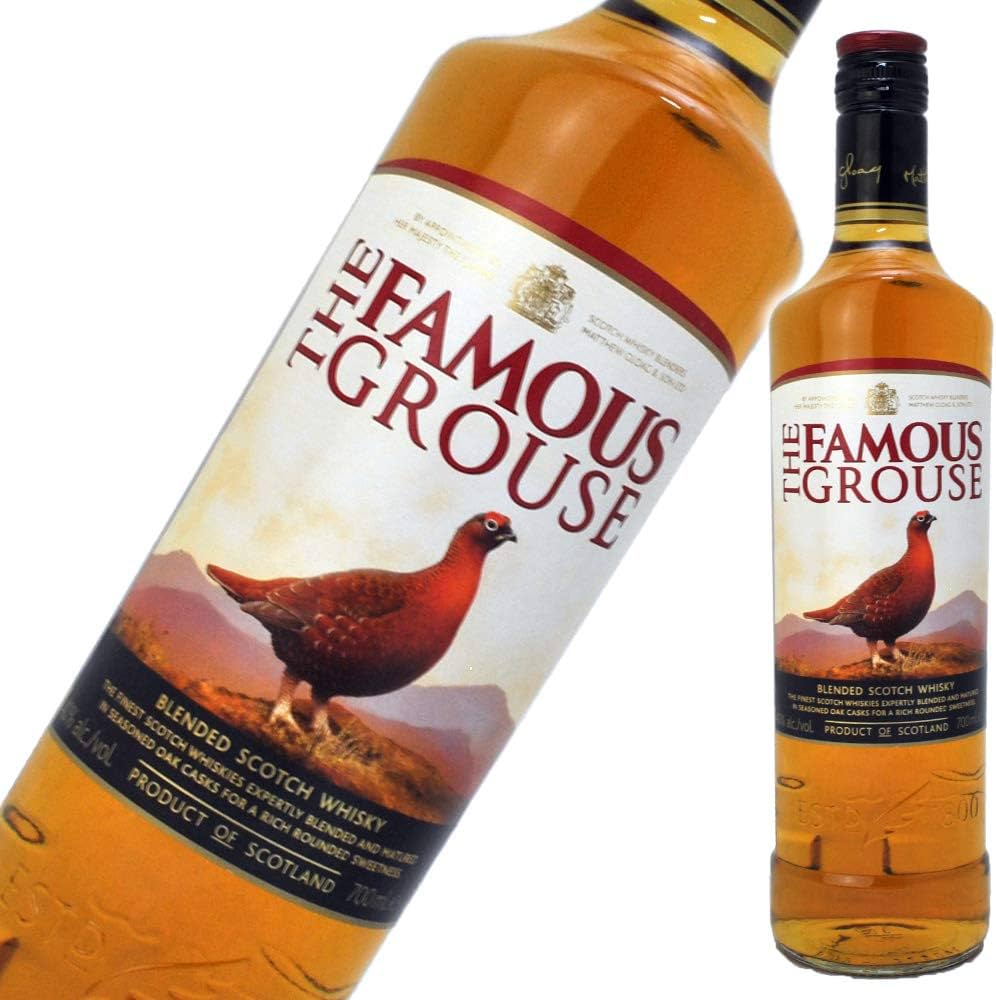 Amazon.co.jp: The Famous Grouse フェイマスグラウス 40度 700ml