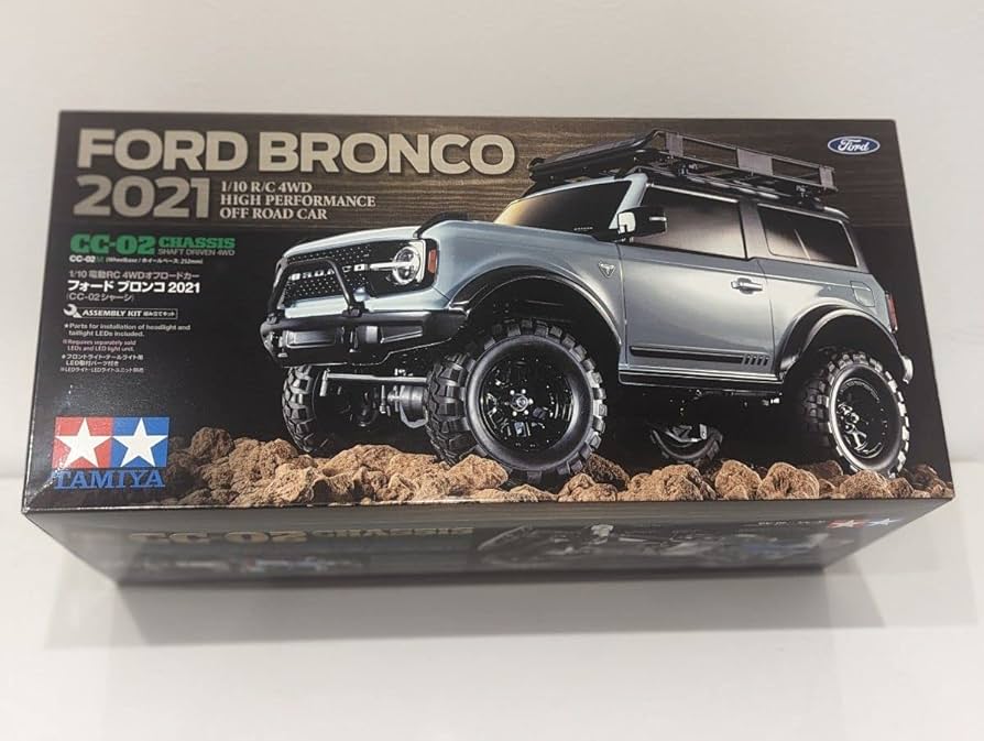 Amazon | ! タミヤ CC-02 フォードブロンコ2021 未組立 CC-01 CR-01