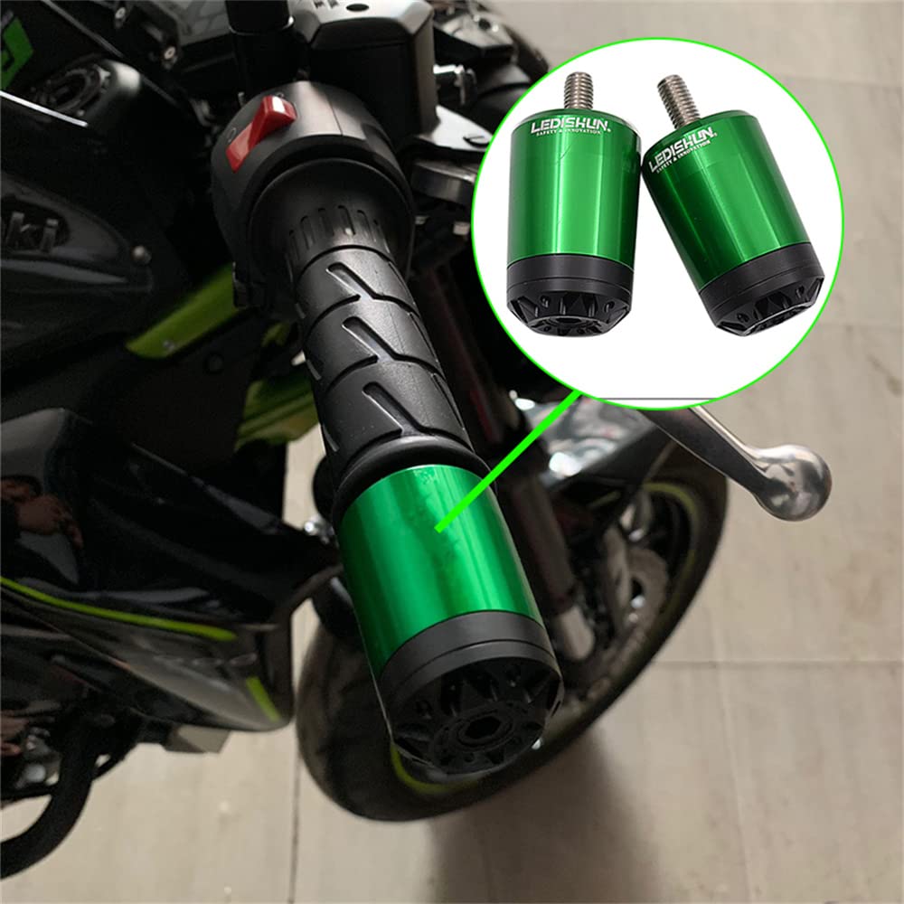 Amazon | LEDISHUN ハンドルバーエンド に適合する カワサキ ニンジャ