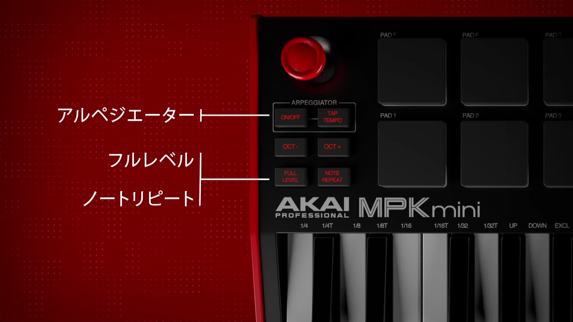 Amazon | Akai Professional USB MIDIキーボードコントローラー 25鍵 8