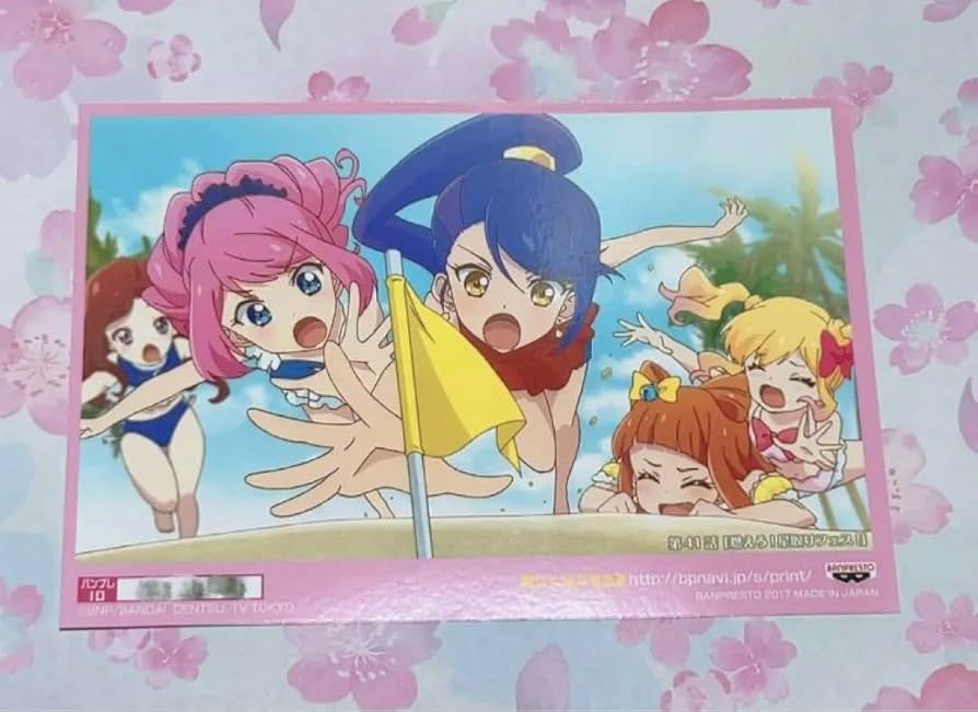 アイカツスターズ！ ブロマイド 虹野ゆめ 桜庭ローラ 冬服 コート