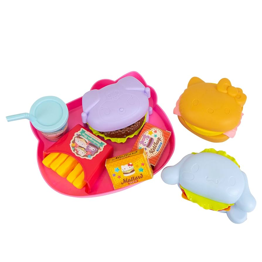 □『ハローキティ もぐもぐハンバーガーショップ』1BOX完全未開封