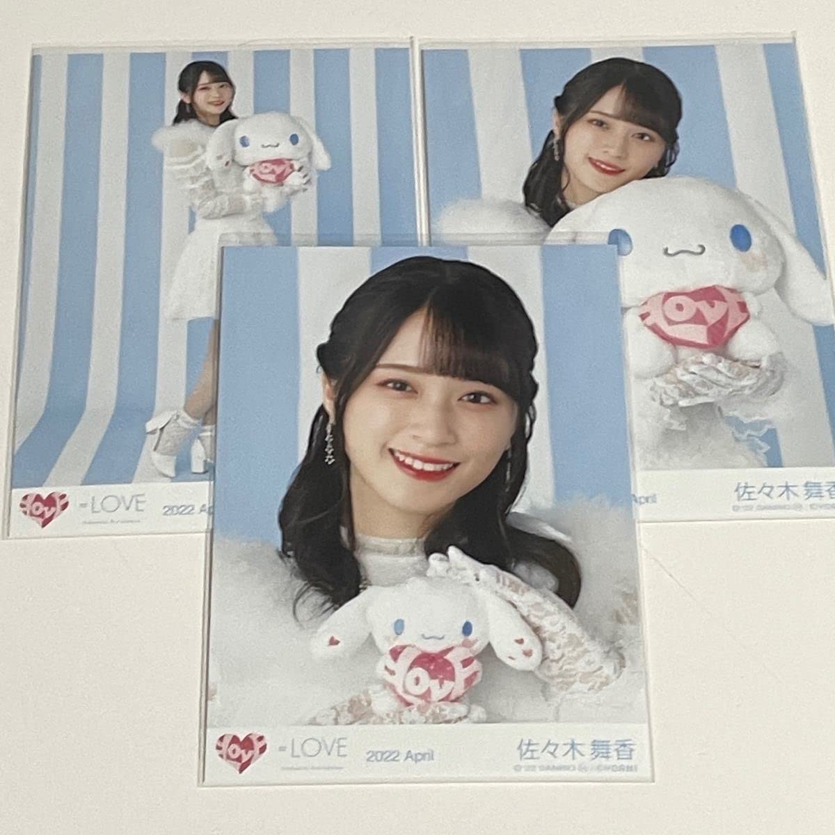 LOVE 佐々木舞香 8周年ツアー 宝石衣装 生写真 ヨリ 直筆 Amazon.co.jp