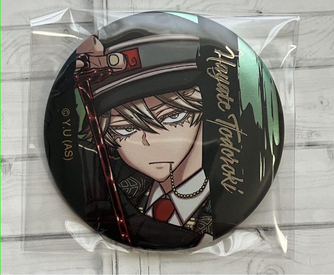 バラ売り1個900円 桃源暗鬼 等々力颯 メタリック缶バッジ まとめ 20個