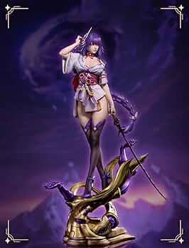 原神雷電将軍フィギュア1/4 海外ガレージキットスタチュー