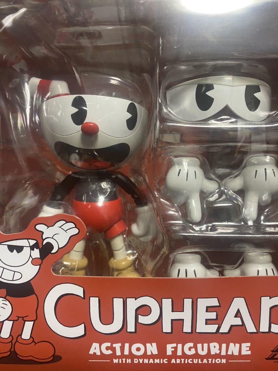 Amazon.co.jp: 1000toys Cuphead Action Figure : Hobbies