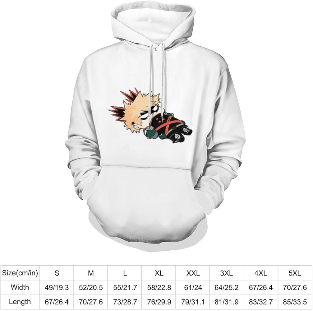 Amazon.co.jp: [Amiabout] ヒロアカ 爆豪勝己 パーカー スウエット