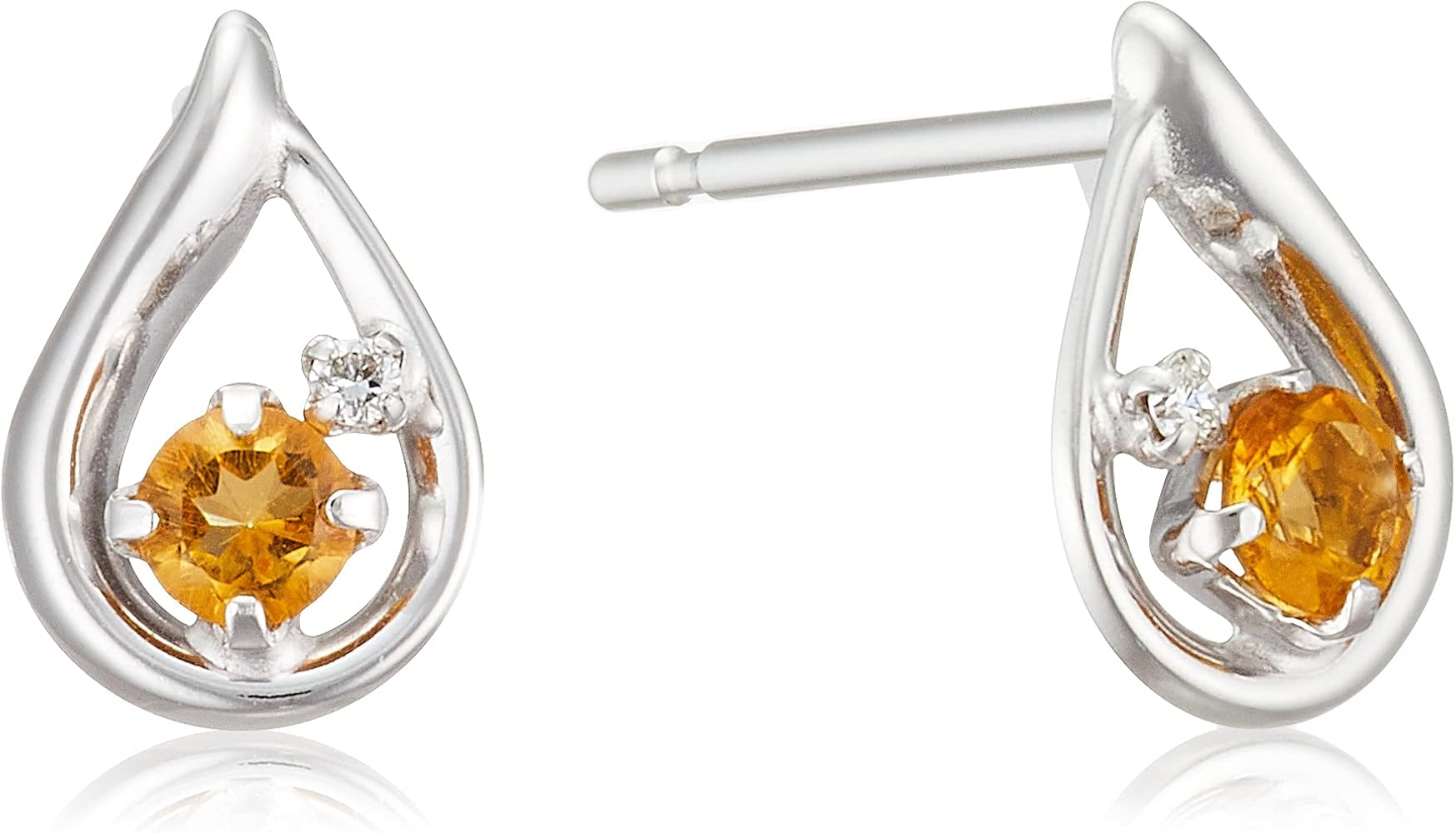 Amazon | canal4℃(カナルヨンドシー)【11月誕生石】K10ホワイト