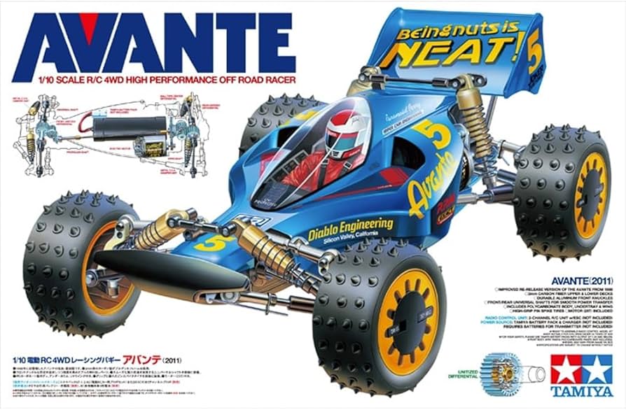 TAMIYA AVANTE 1/10 タミヤ アバンテ 未使用品 2025年最新】Yahoo