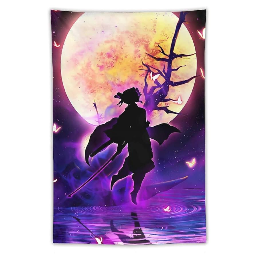 鬼滅の刃 胡蝶しのぶ 天空への願い 東京スカイツリー タペストリー 鬼