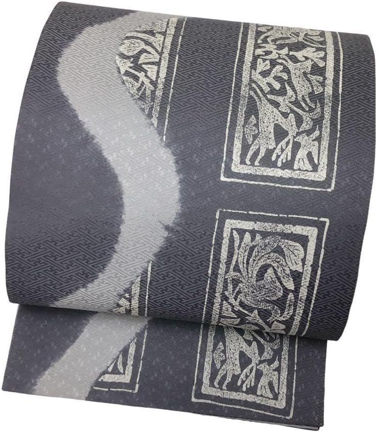 V9989 ○高級 正絹 唐織 六通 袋帯 華文 花文 BAAU7869hv ファッション